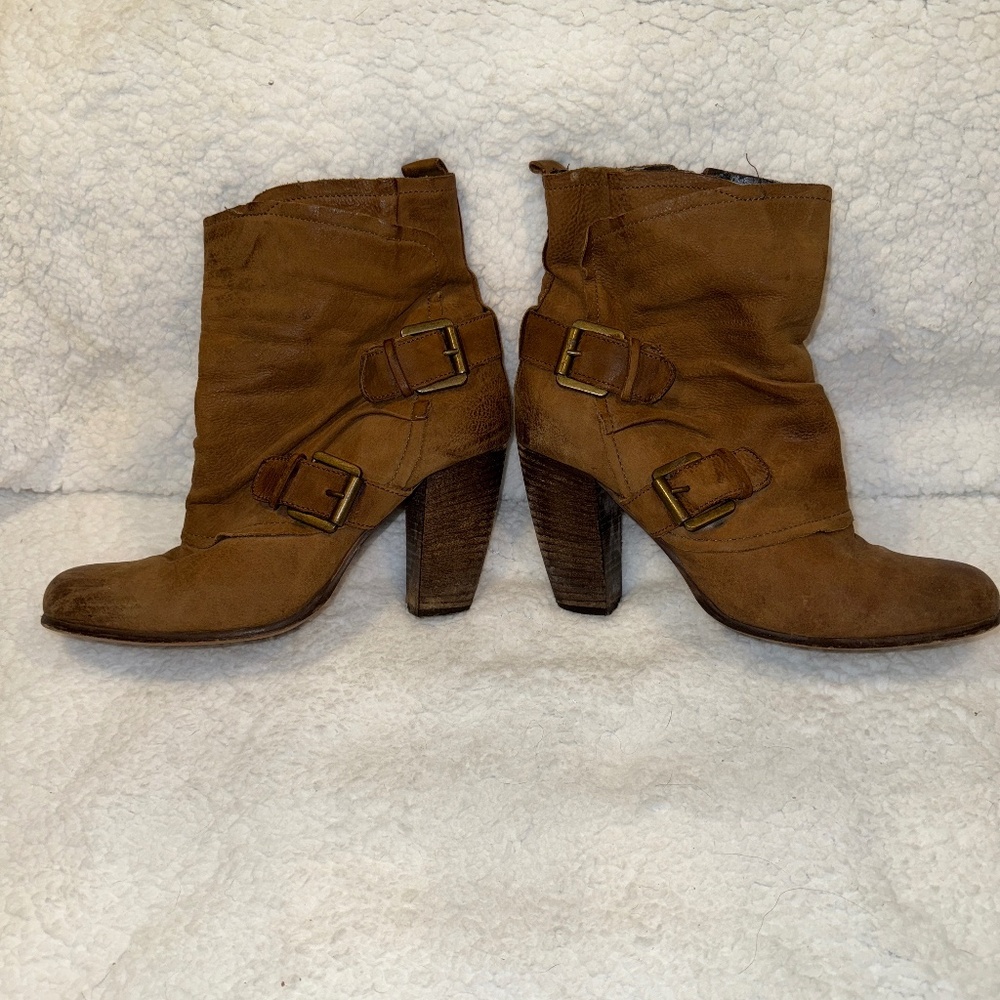 Boutique 9 genuine leather heels size 10